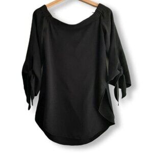 CLUB MONACO Sophia Off Shoulder Light & Flowy Blouse Sz 4